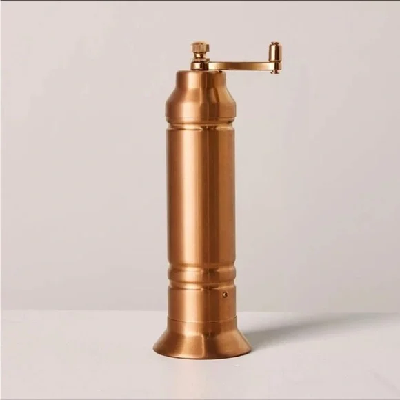 Hearth & Hand Magnolia Tall Salt & Pepper Crank Grinder Copper Finish