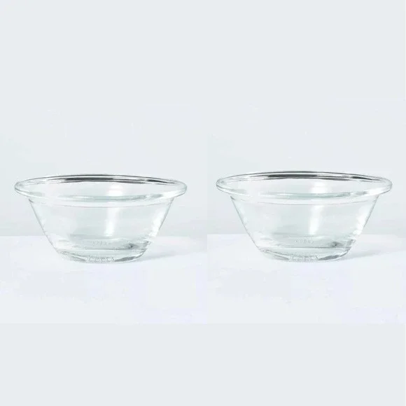 6oz Mini Glass Prep Bowl Clear Set of 2 - Hearth & Hand Magnolia, Target