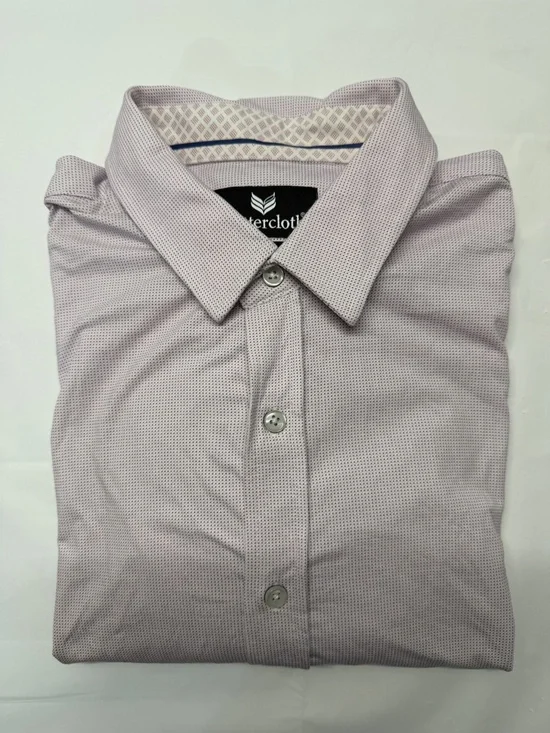 Buttercloth Men's Lavender Micro-Texture Dress‎ Shirt