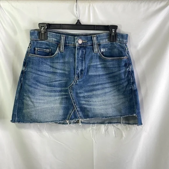 Blank nyc short denim skirt
