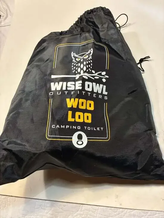 Wise Owl Outfitters Woo Loo Portable Folding Camping Toilet