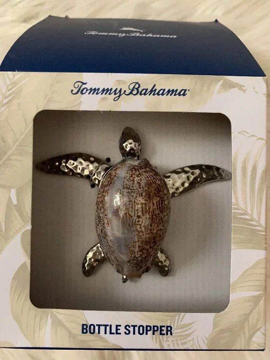 TOMMY BAHAMA Turtle Bottle Stopper