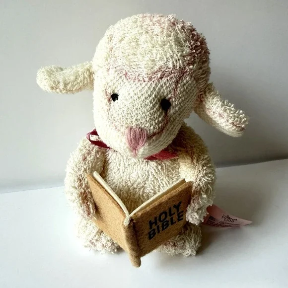 Russ Berrie‎ Home Buddies Luke Lamb Plush Stuffed Animal 5