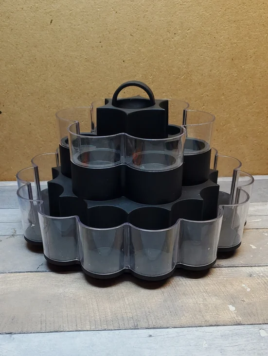 Pampered Chef Spice Rack Turn About Carousel 1632