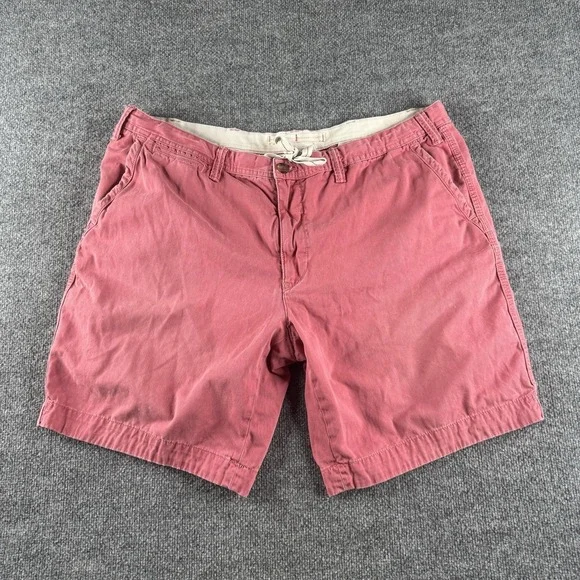 Polo Ralph Lauren Shorts Mens 44 Pink Classic Fit Chino Cotton Canvas Pockets