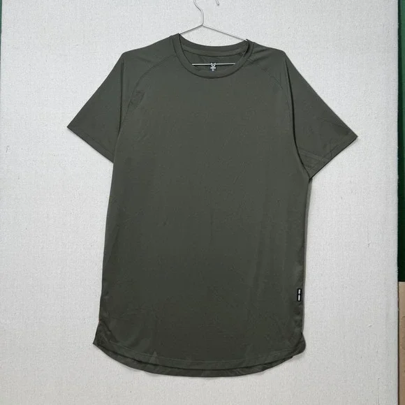 ASRV Shirt Mens XL Green DSG-0660 Athletic Performance Tee‎ Wicking Gym