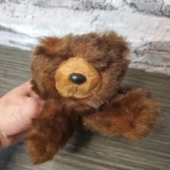 Purr-fection by MJC Brown Bear Minky Plush 8
