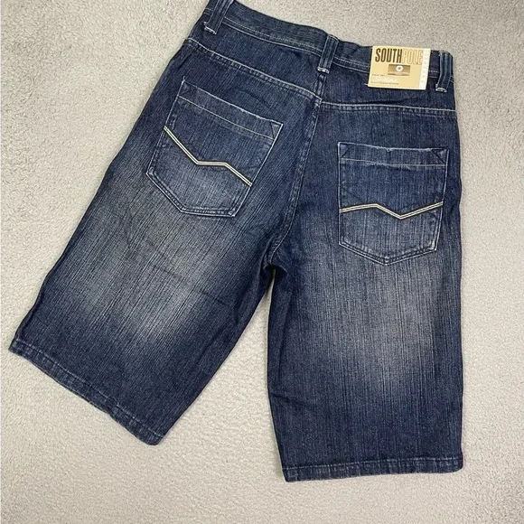Vintage y2k South‎ Pole baggy jean shorts