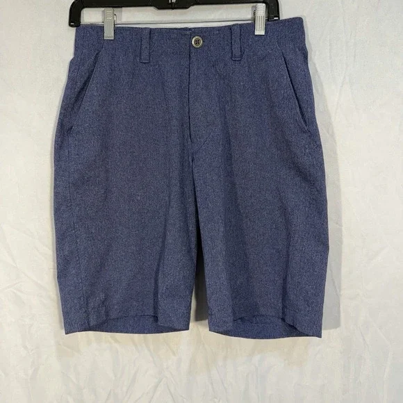 Under Armour Heat Gear Golf‎ Shorts Men's Fits  30 Blue Performance Outdoor Flex