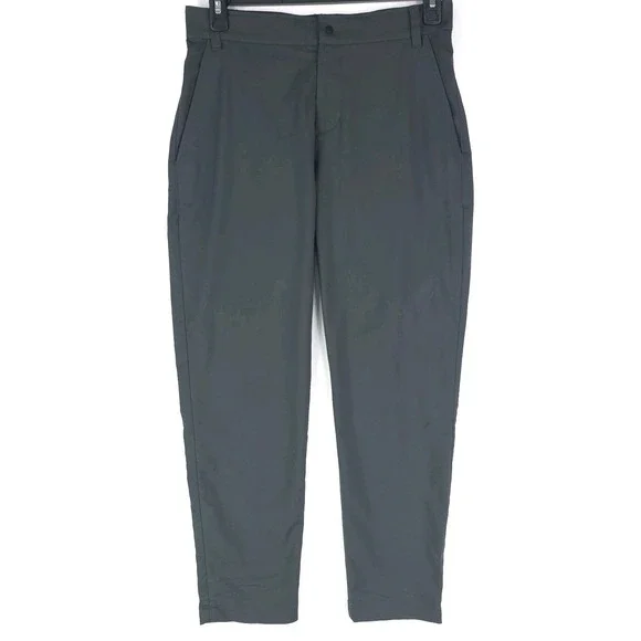 Nike Dri-Fit Golf‎ Pants Dark Gray Flat Front 30x30 Fit 30X28 Performance DN2397
