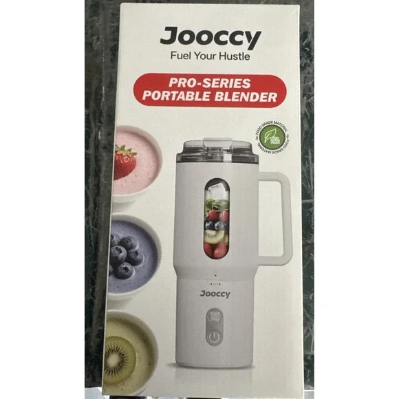Jooccy Pro-Series Portable Handheld Blender J01-TS6R-W 120W 11oz USB-C
