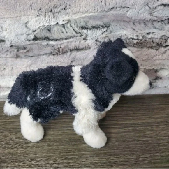 Wedgewood Pharmacy Logo‎ Border Collie Advertising Plush Stuffed Dog 7 Inches