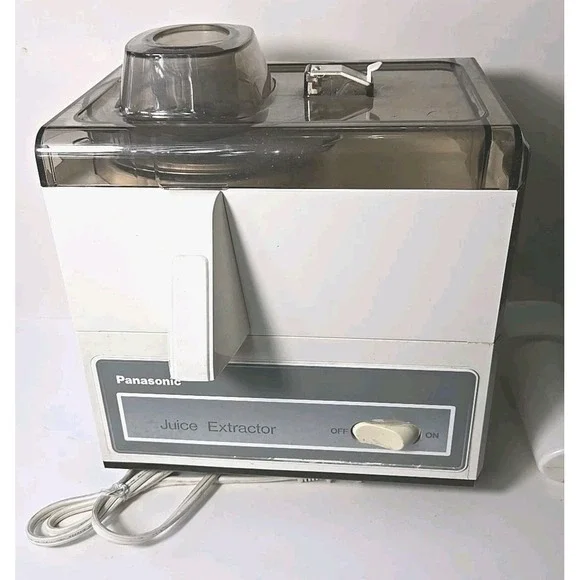 Vintage Panasonic Juicer Juice Extractor MJ-65PR Made In Japan Tested Working