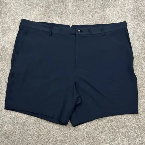 Dunning Golf Performance Shorts‎ Flat Front Men's Size 42 Blue READ