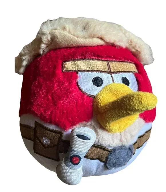 Angry Birds Star Wars Luke Skywalker Stuffed Plush Ball Toy Collectible 5