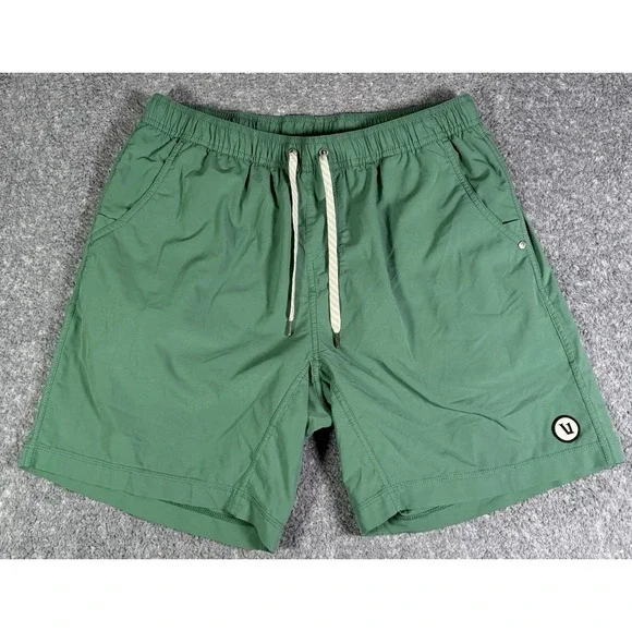 Vuori Kore Hedge Green Shorts Men's Size XL Lined Gym Performance Active V302 7