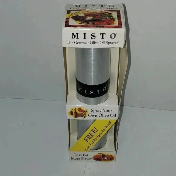 Misto The Gourmet Olive Oil Sprayer in Brushed Aluminum NWT