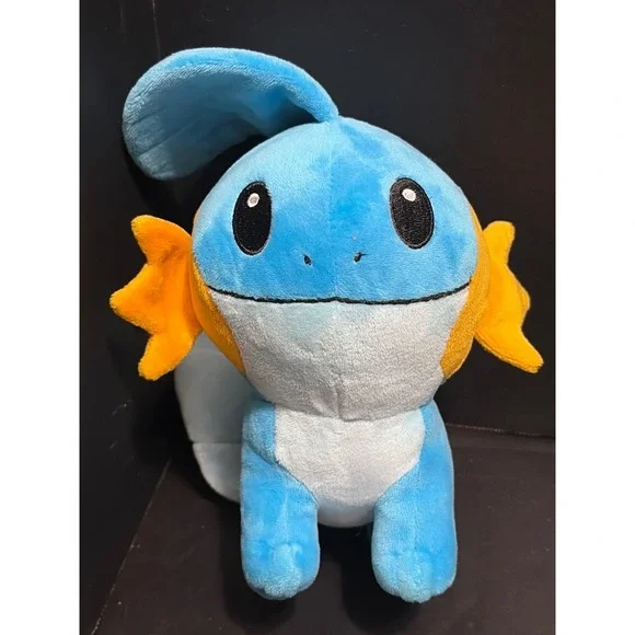 Pokemon Center Mudkip Plush 2018 Blue Orange Water Type Starter Toy  7