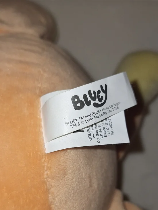 Bingo / Bluey TV Show Plush Stuffed Animal - Bingo With A Red Rose