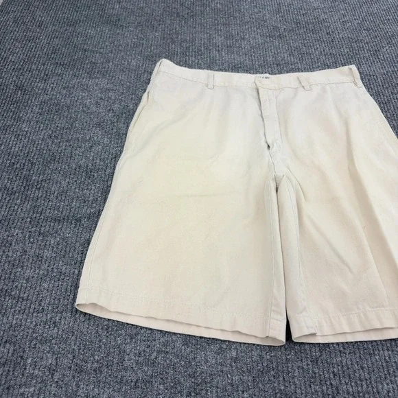 Vintage Bugle Boy Shorts Mens 36 Khaki Cotton Chino Casual 90s Retro