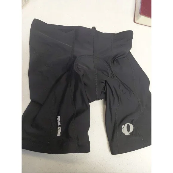 Pearl Izumi Women's Cycling Size XL Black Compression Gray Padding Silicone Grip