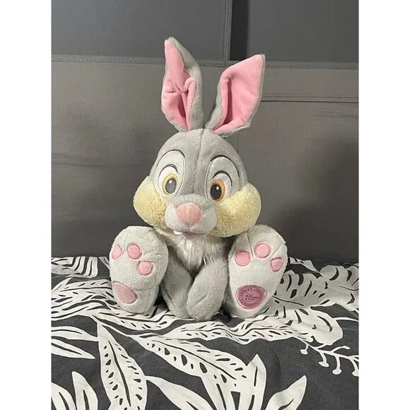 Disney Store Thumper Plush Stuffed Animal Toy Bambi Rabbit NWT New with Tags