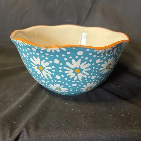Pioneer Woman ~ Flea Market Pattern ~ Stoneware ~ Medium ~ 9