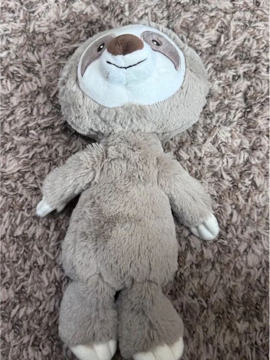 Baby GUND Lil’ Luvs Reese Sloth 12” Plush Gray Stuffed Animal 6050665
