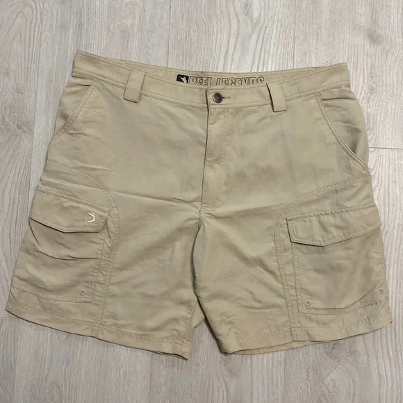 🔥BUNDLESALE Mens 42 Reel Legends hybrid quick dry fishing shorts
