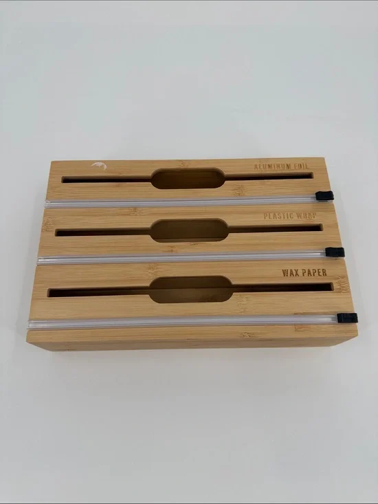 Core Bamboo Kitchen Wrap Dispenser - Natural