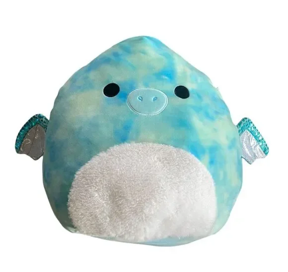Squishmallows SHANTIRA PTERODACTYL DINO 16” Plush, Blue Tie-Dye Winged Dino,