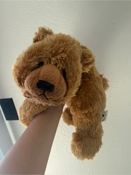 Simply Irresistible Rare 2004 Toffee Brown Teddy Bear Plush Floppy GUC
