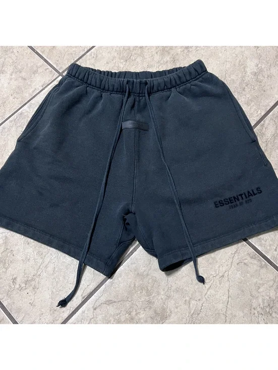 Essentials Fear of God Elastic Waist Draw String Sweat Shorts Streetwear Small