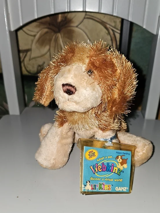 Webkinz Lil' Kinz Cocker Spaniel With Code