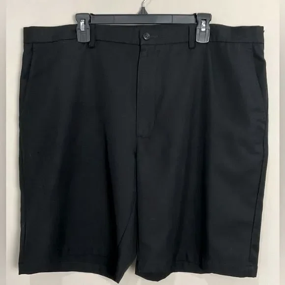 Ben Hogan Black Golf Shorts Performance Mens Sz 42 Flat Front