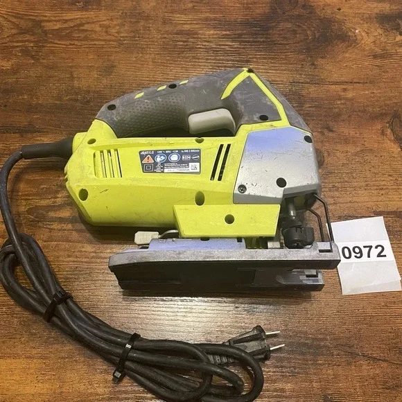 ✅Ryobi Corded Variable Speed Jigsaw JS481LG Wood Cutting Power Tool OEM #️⃣0972