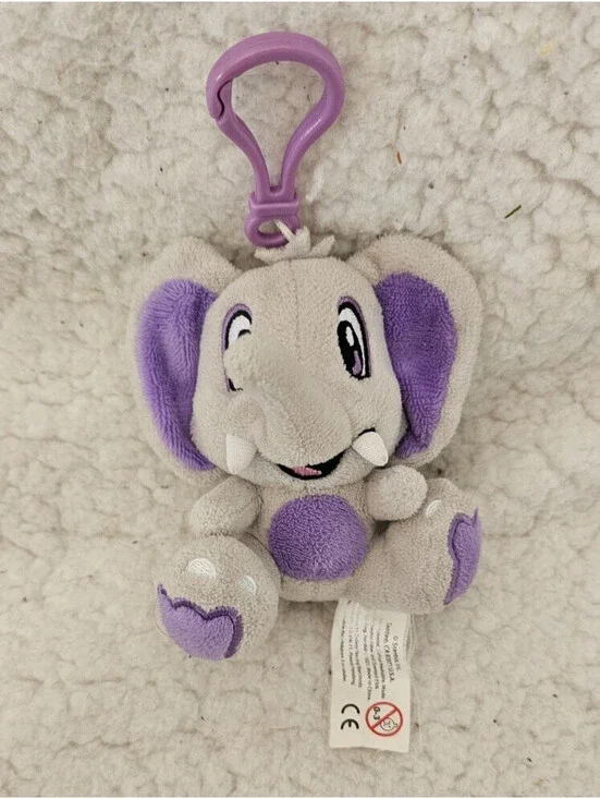 Smanimals Backpack Buddy Elephant Grape Jelly Scented Keychain 4