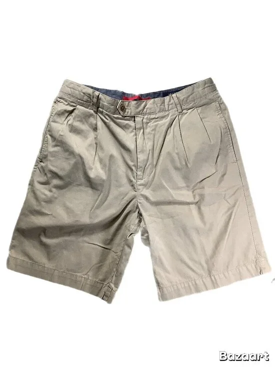 Cremieux Classics Men's Khaki Pleated Chino Shorts Size 33 (281)