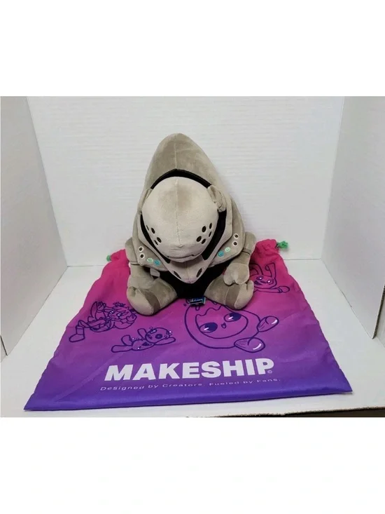 Makeship Draedon Video Game Plushie only 1,089 made . NWT Very Rare