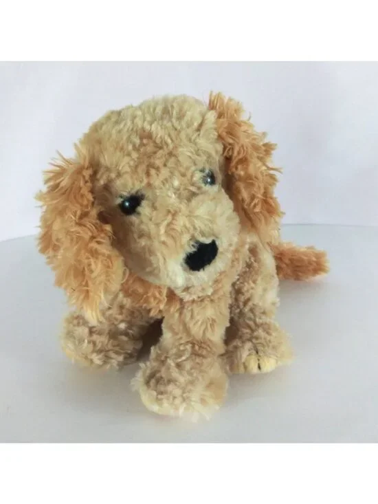 Vintage Animal Planet Golden Retriever Wearing Beaded Collar Soft 7