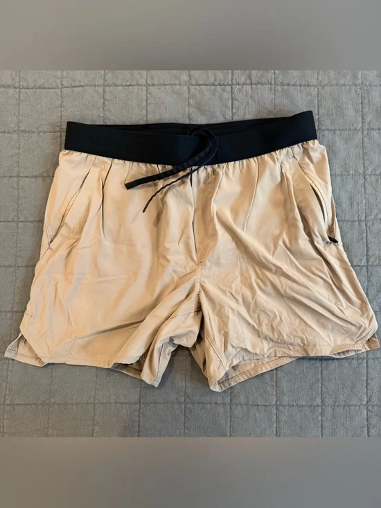 Men’s Ten Thousand Tactical Shorts - Medium - 5 inch - Rover(Beige)