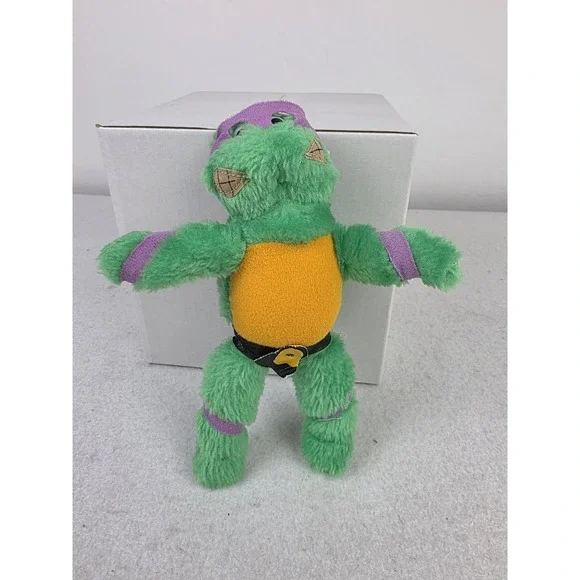Vintage‎ 1989 Ace Mirage Teenage Mutant Ninja Turtles TMNT Donatello Plush 9