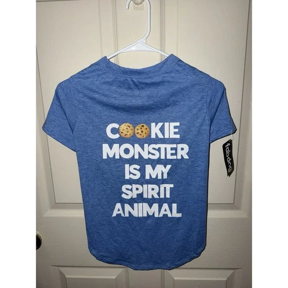 FABDOG Blue Cookie Monster Is My Spirit animal T-shirt 22