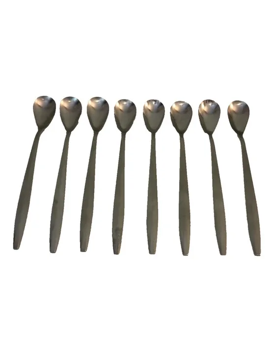 8 piece Noritake Fantasy Iced Tea Spoons 7 1/4