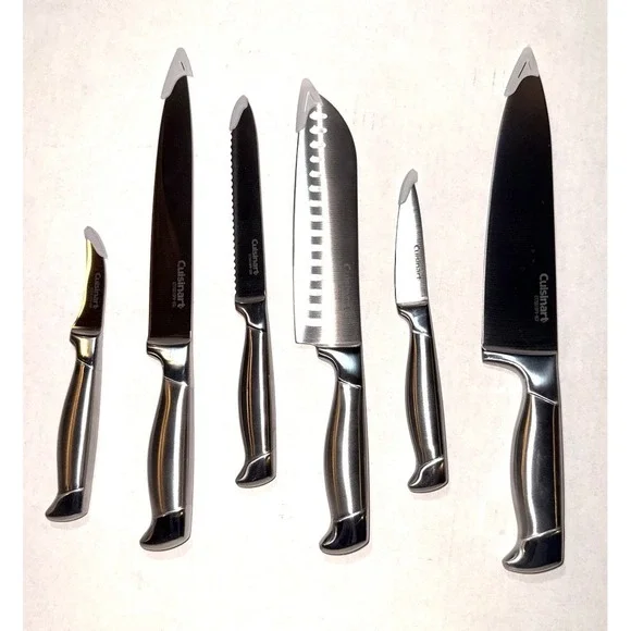 Cuisinart‎ Classic Collection Knife Set Of 6 Stainless Steel C77SS10PV Series