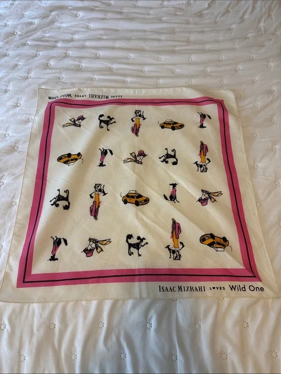 Isaac Mizrahi x Wild Ones Dog Bandana