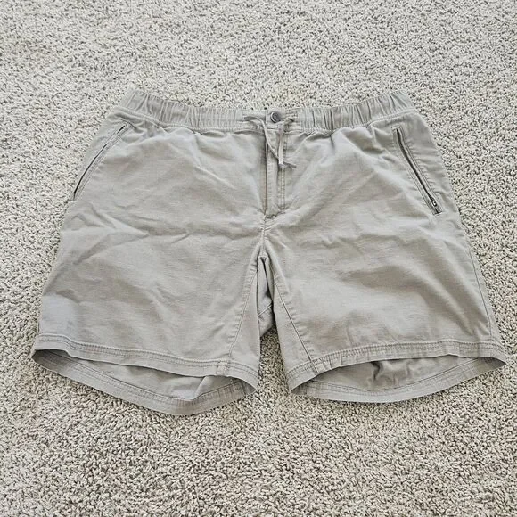 LL Bean Brown Cargo Shorts Ripstop Mens XL