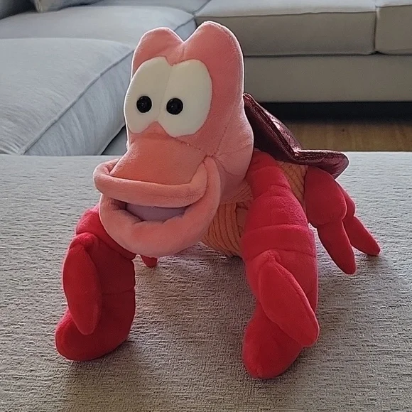 DISNEY Sebastian from The Little Mermaid Scentsy buddy.  Cute and cuddly.  13
