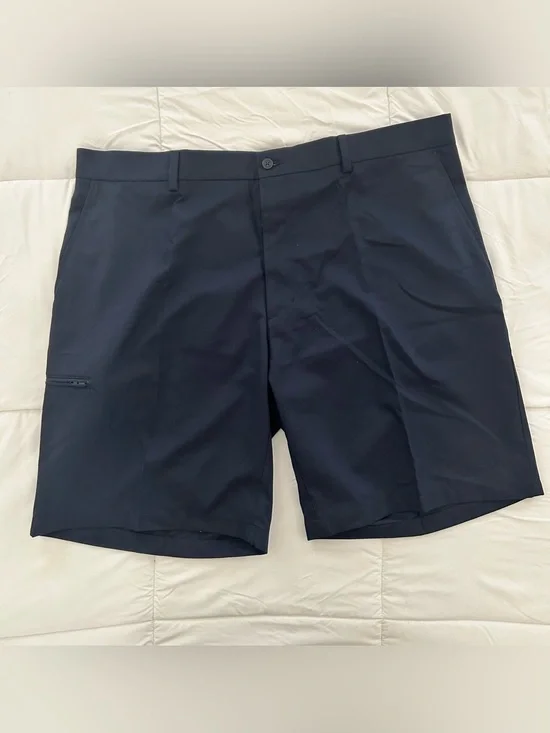 Champions Tour Shorts Mens Navy Blue Golf Shorts Size 40