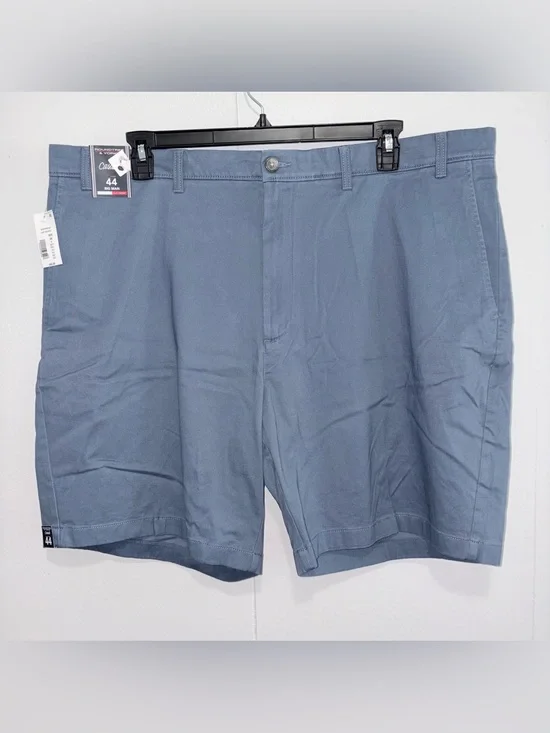 Roundtree & Yorke Mens Big & Tall Shorts 44 Vint Indigo Classic Fit NWT